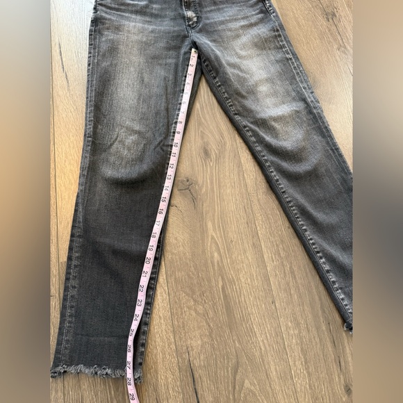 MOUSSY Vintage Dark Gray Wash Jeans Size 30 - Picture 3 of 12